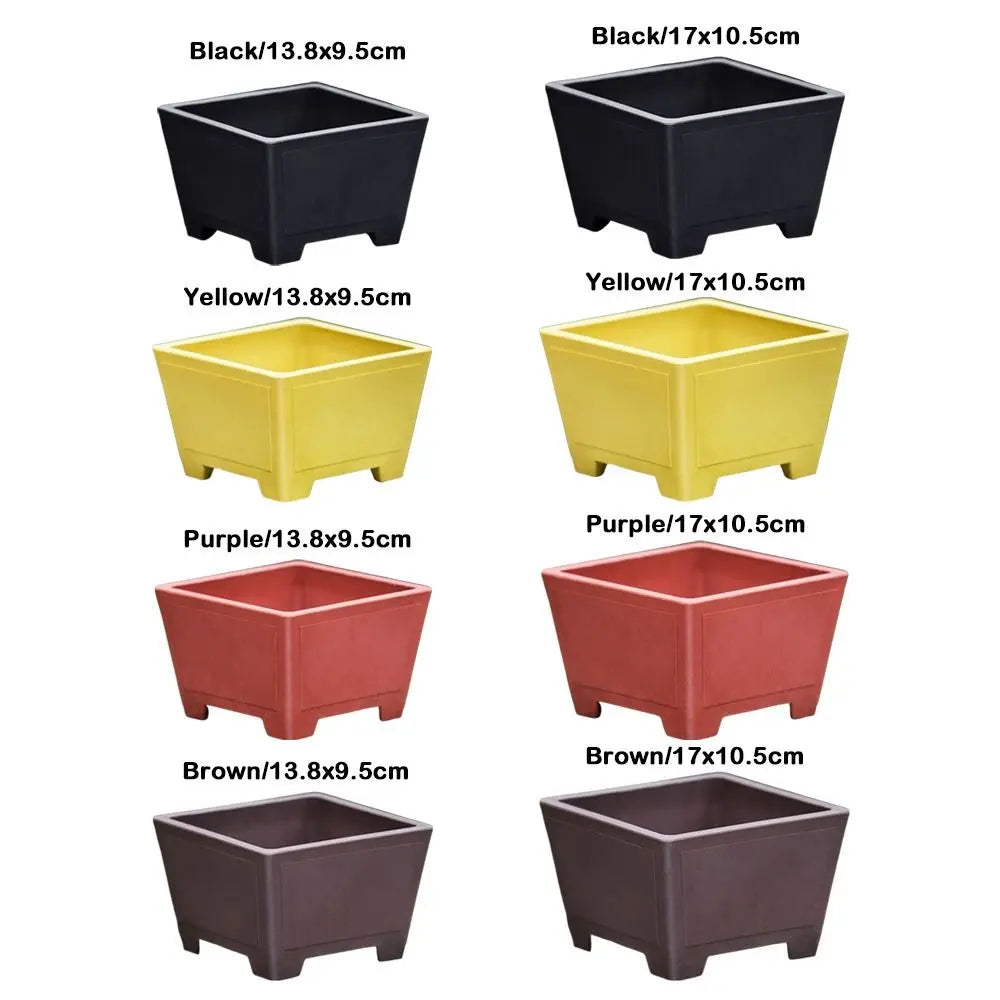 Imitation Purple Clay Flower Pot – DIY Succulent Planter