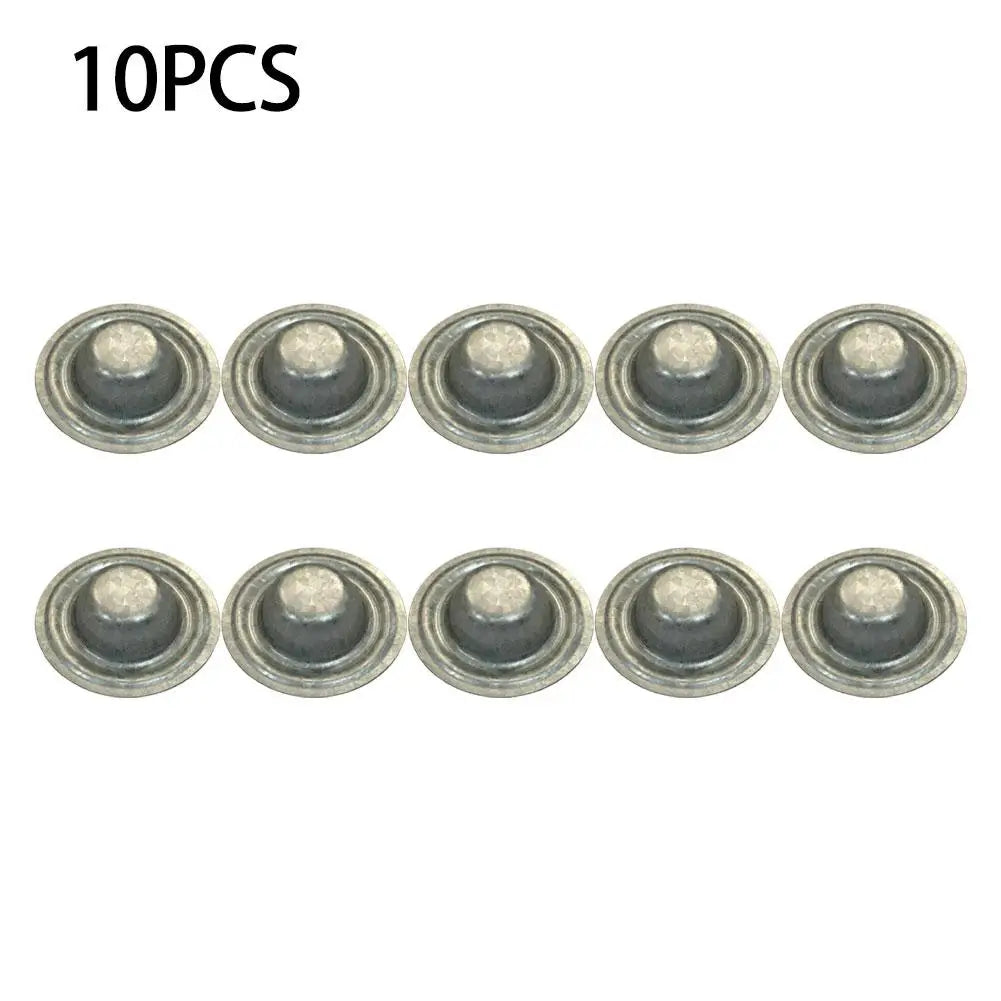 Metal Screw Caps – Waterproof Steel Bolt Covers 5–100 Pack