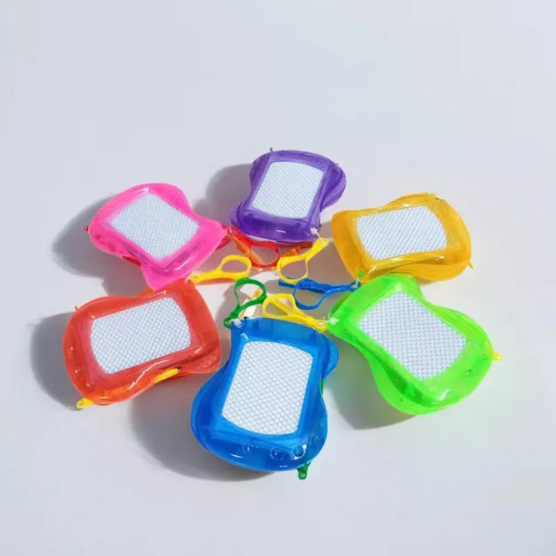Mini Magnetic Drawing Board Keychain – Erasable Doodle Pad