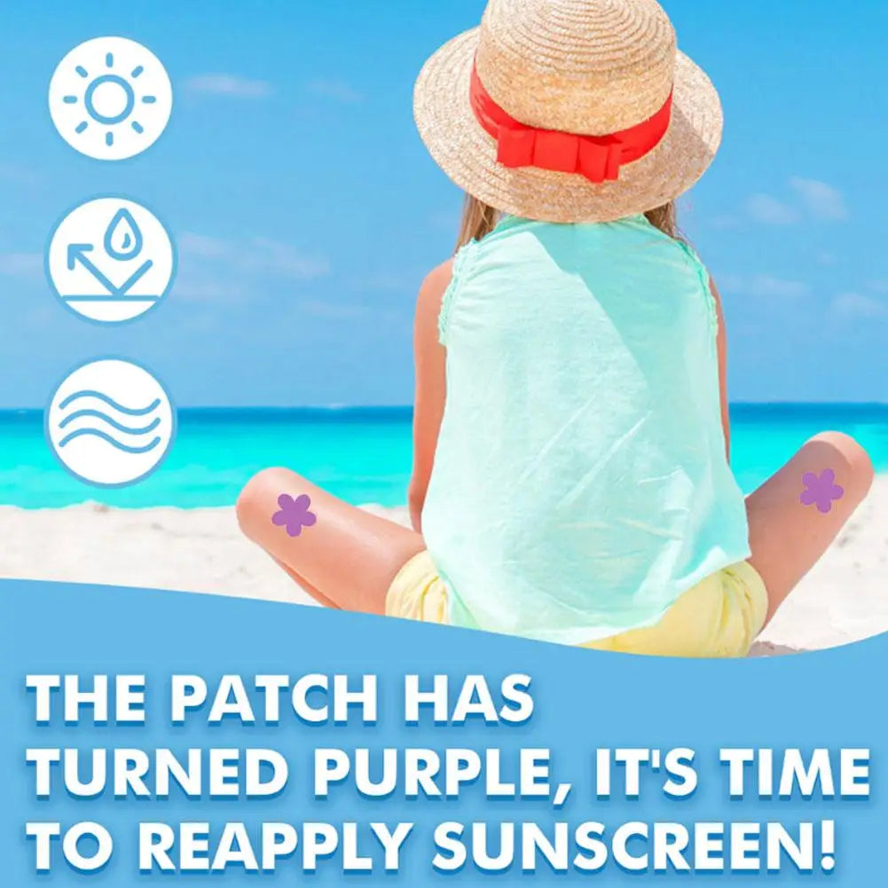UV Detection Patches – Sunscreen Reminder Stickers 12/24/36 Pack