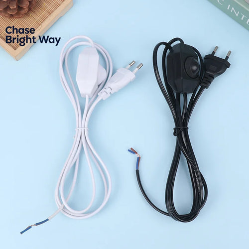 1.8M EU Plug Dimmer Power Cable – Adjustable Lamp Cord