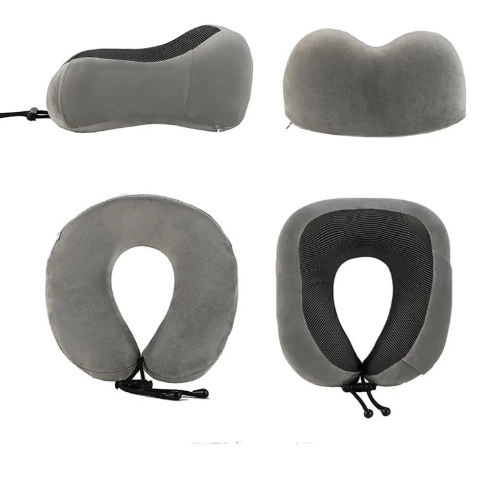 U-Shaped Memory Foam Travel Neck Pillow – 30x25x15cm