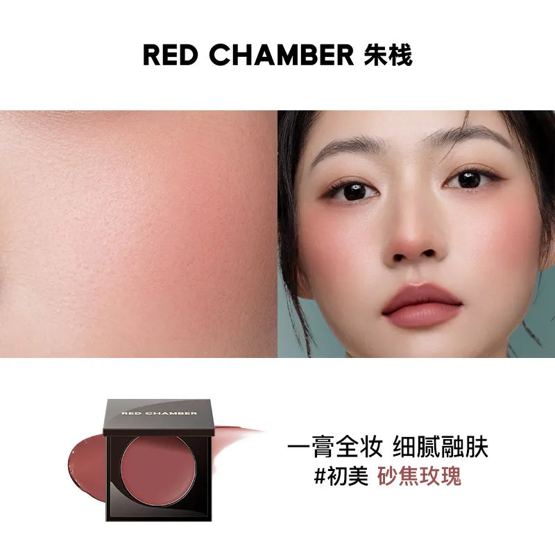 RED CHAMBER 3-in-1 Gel Cream Blush – Lip & Cheek Peach