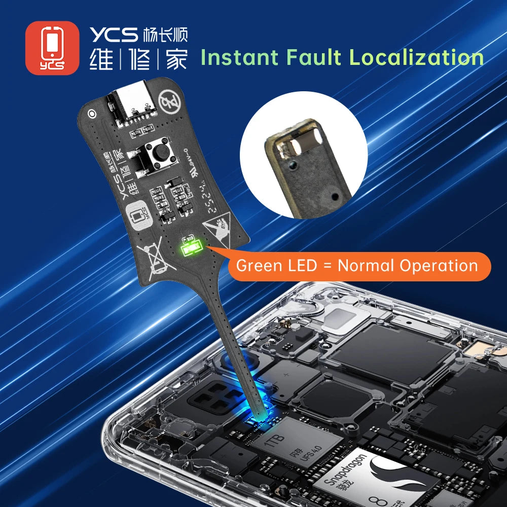 YCS Inductance Tester – Electromagnetic PCB Fault Diagnosis Tool
