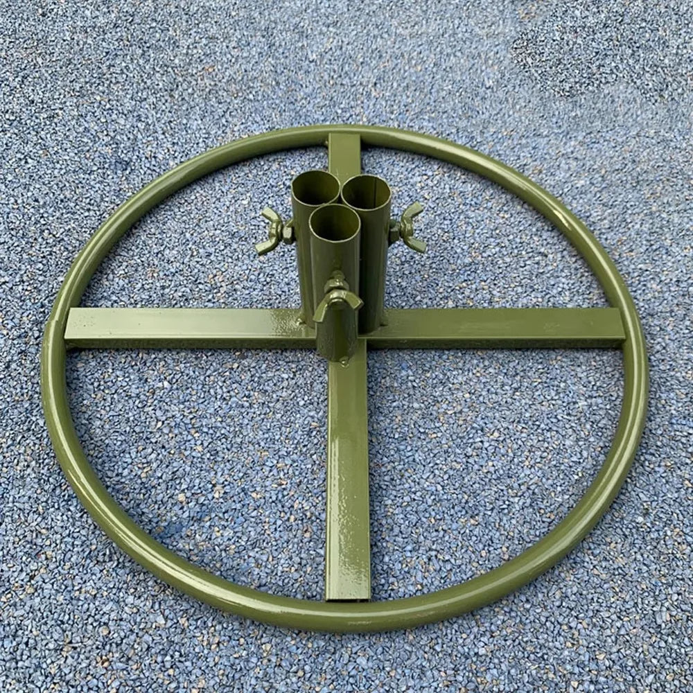 Iron Flower Pole Display Stand – Giant Floor Standing Metal Base