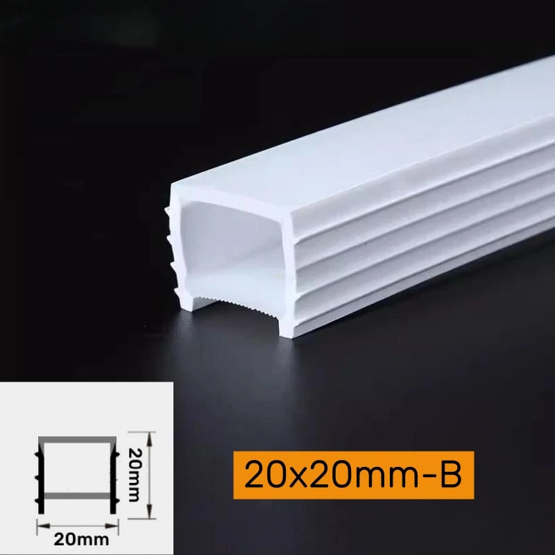 Recessed Silicone LED Neon Tube IP67 Waterproof – 1–5m