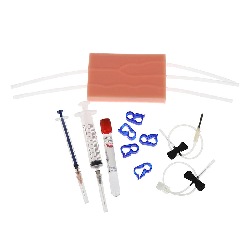 Venipuncture & Suture Practice Pad – Silicone Training Model