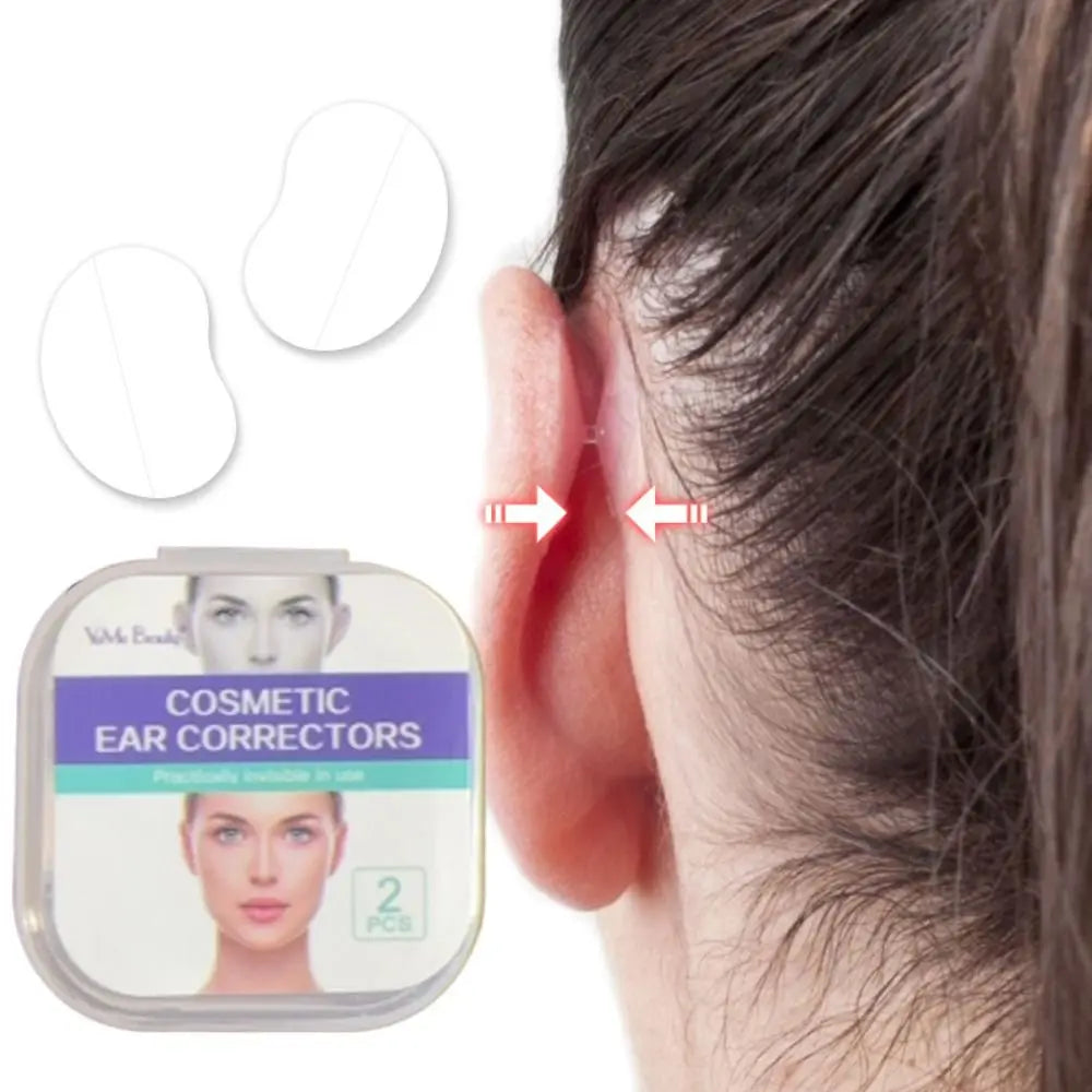 Silicone Ear Corrector Stickers – Clear Ear Tape 2 Pack