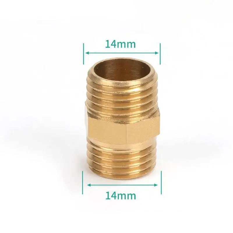 Brass Reducing Straight Connector 14/18mm – Spray Boom Fitting
