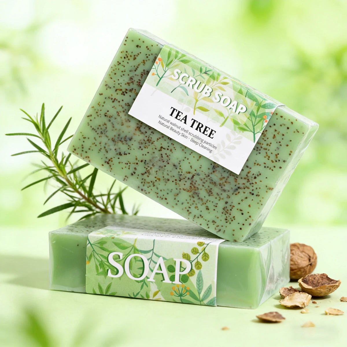Tea Tree Soap 100g – Daily Face & Body Cleanser All Skin Types