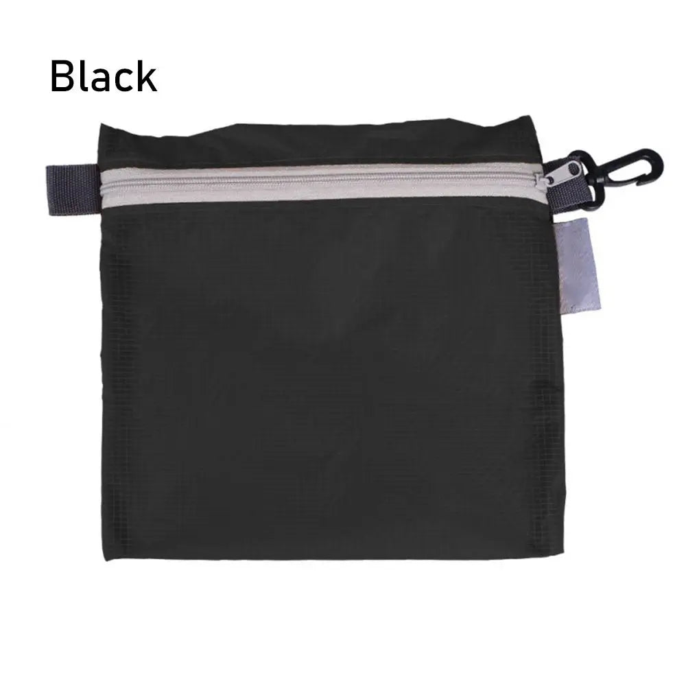 Waterproof Nylon Pouch with Carabiner Clip | Travel Organizer