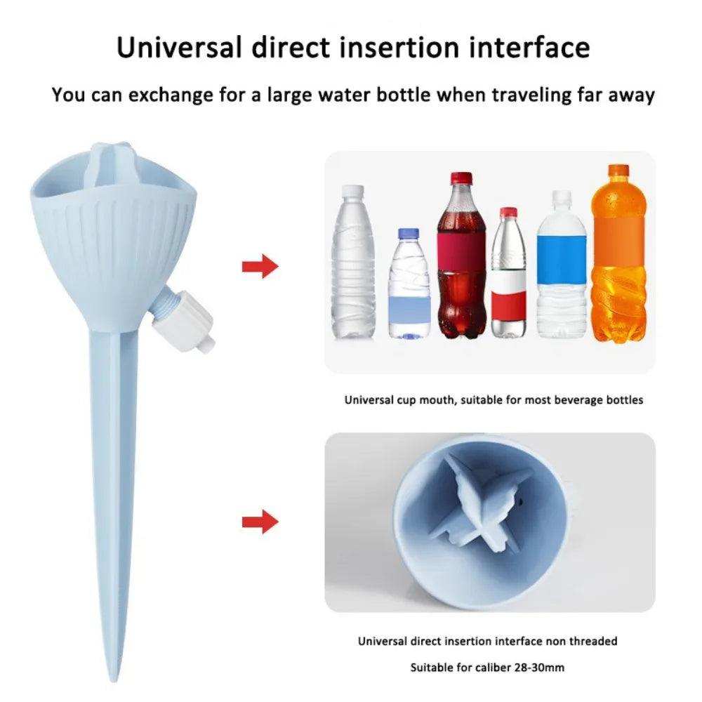 Silicone Self-Watering Globe – Auto Drip Irrigation