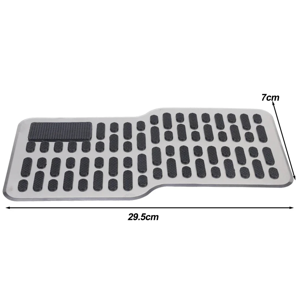 Stainless Steel Anti-Slip Car Pedal Covers | Brake Pad Set