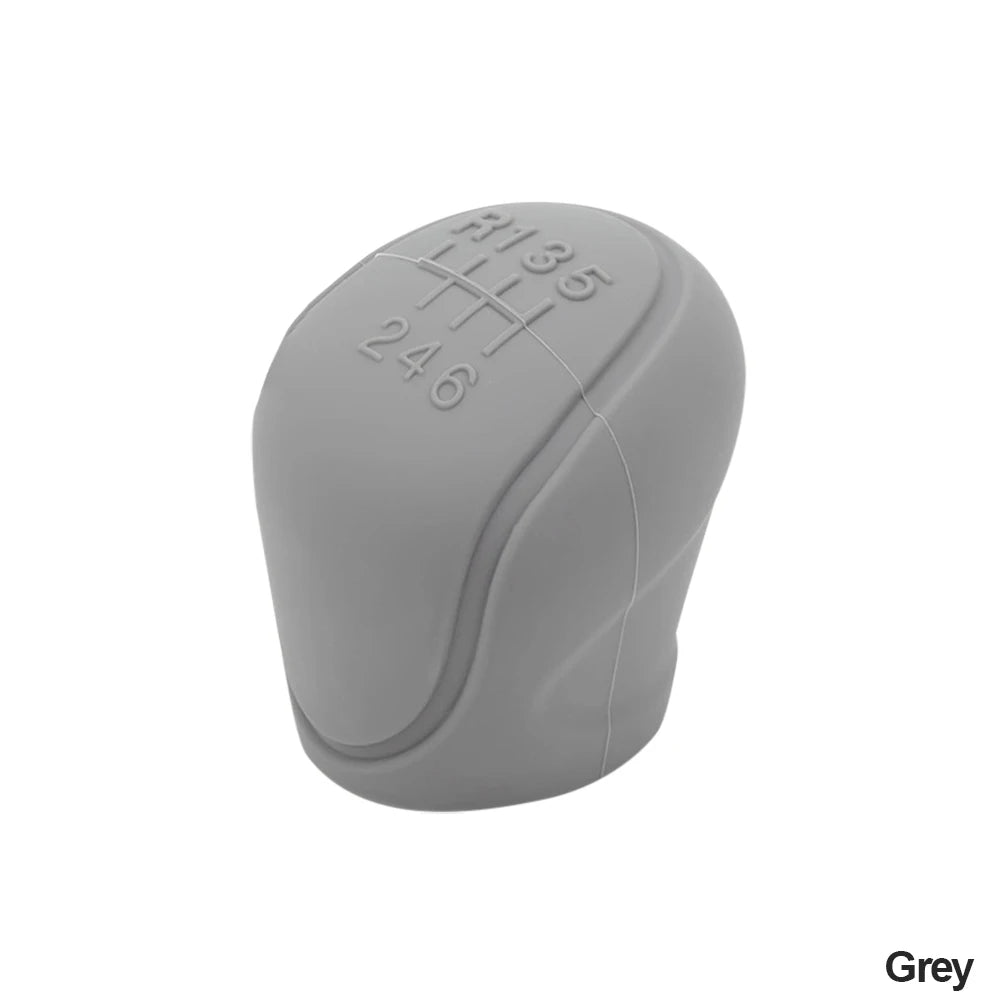 Silicone Gear Shift Knob Cover – Non-Slip 5/6-Speed Manual