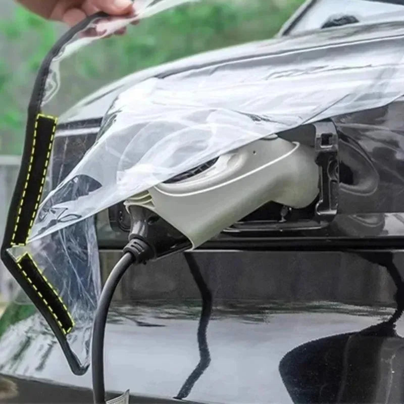 Universal Waterproof EV Charger Cover – Rain & Dust Guard