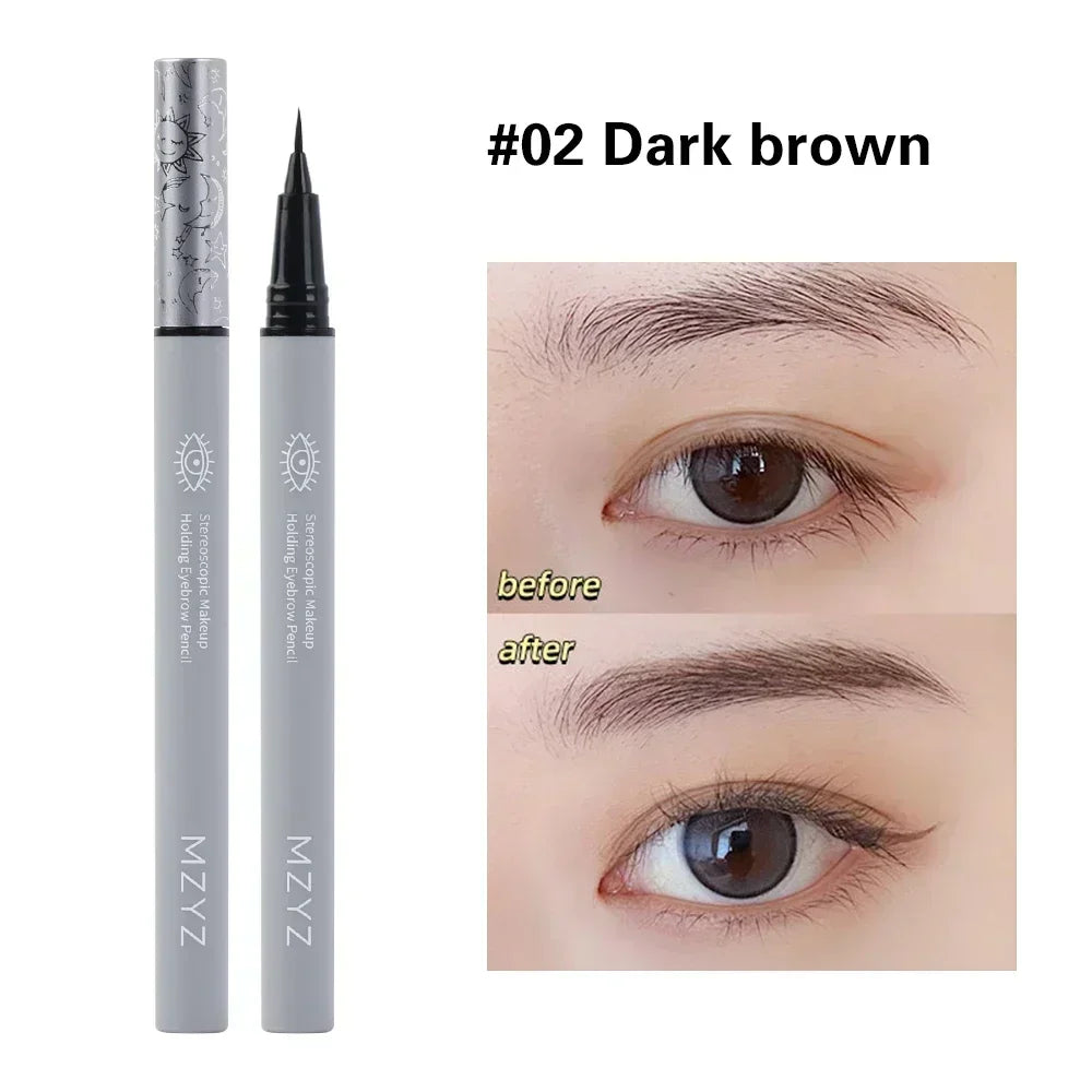 Waterproof Liquid Eyebrow Pencil – Ultra-Fine Natural Finish
