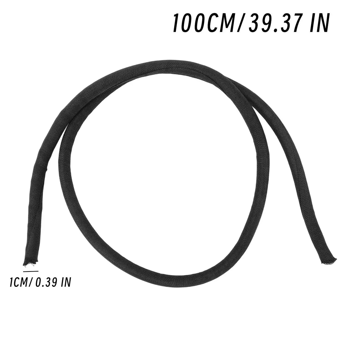 Self-Wrapping Braided PET Cable Sleeve – Wire Harness Protector