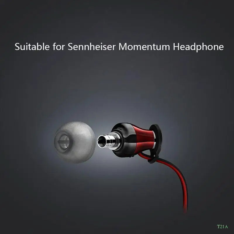 Silicone Earbud Tips for Sennheiser – 4 Sizes XS S M L Set
