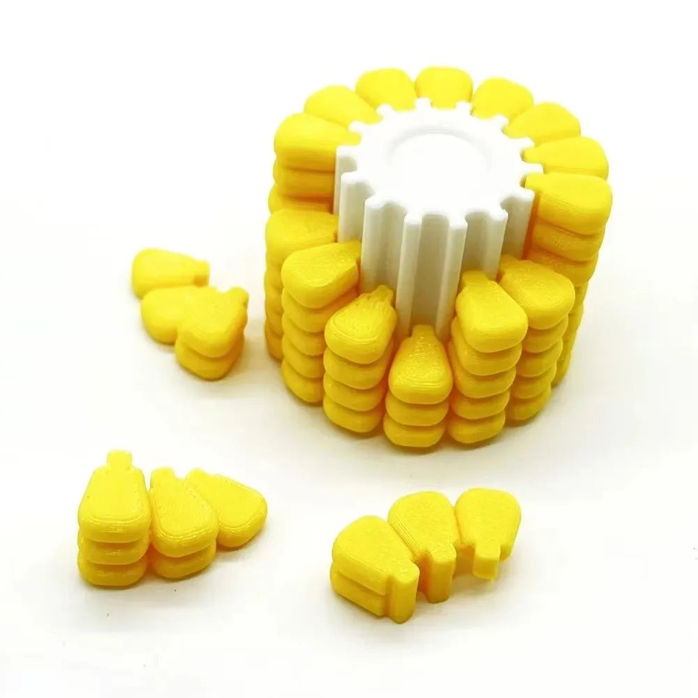 3D Printed Corn Tetris Jigsaw Puzzle – Brain Teaser Magic Cube