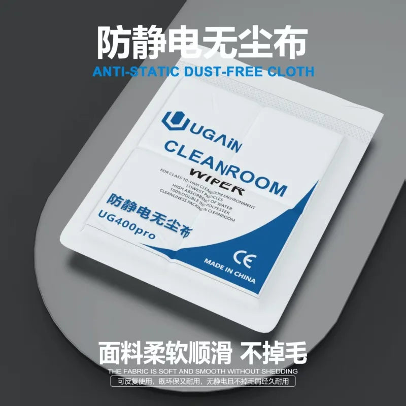 UGAIN Anti-Static Lint-Free Cleanroom Wipers – PCB & Lens