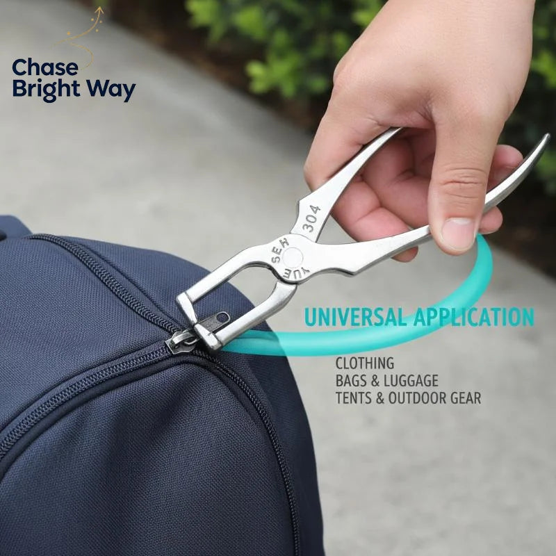 Stainless Steel Zipper Pliers – Zip Repair & Install Tool