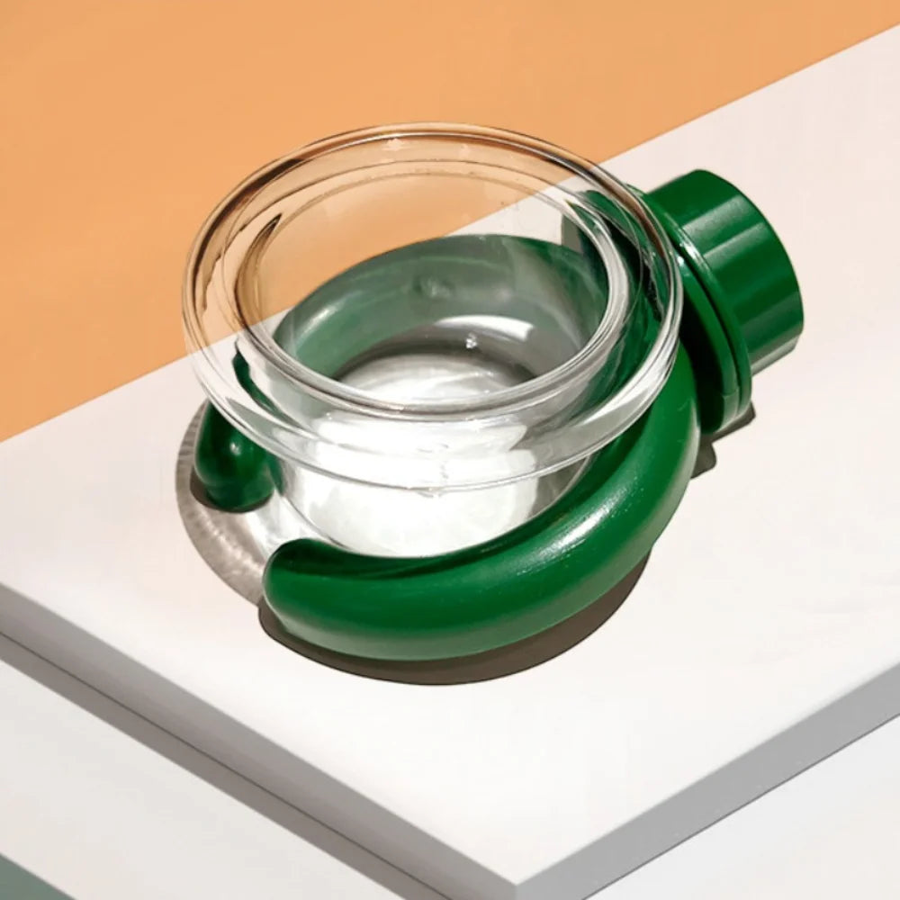 Transparent Hanging Bird Water Feeder – ABS Parrot Drinker