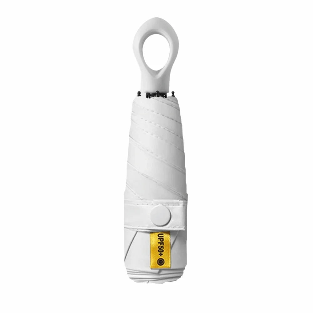 UV Protection Folding Pocket Umbrella – Dual Sun & Rain Use