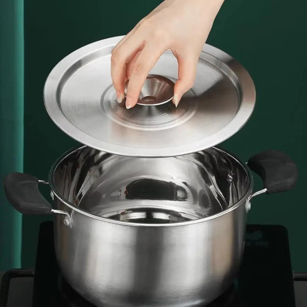 Stainless Steel Universal Pot Lid – Reusable Pan Cover