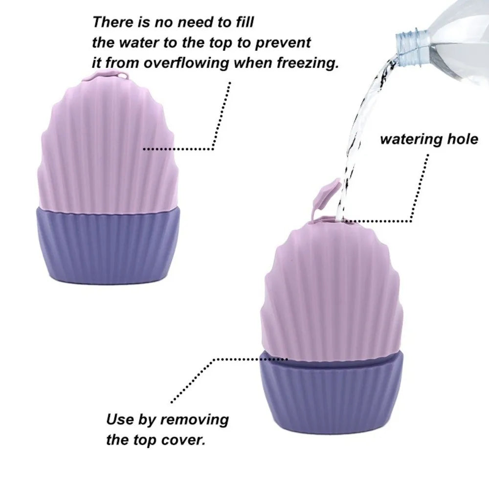 Silicone Ice Face Roller – Cooling De-Puffing Facial Massager