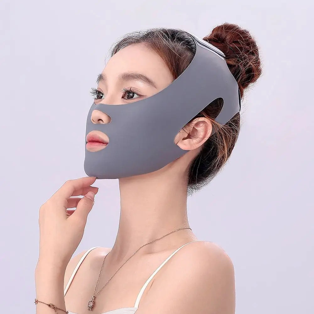 V-Line Face Sculpting Sleep Mask – Adjustable Chin Lifting Strap