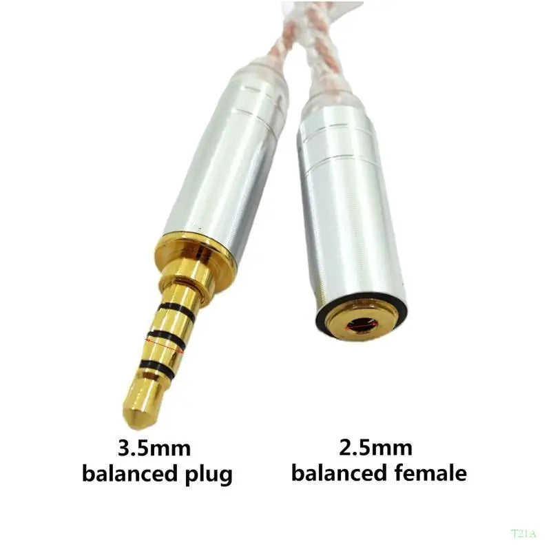 T21A HiFi Balanced Headphone Adapter – 2.5mm 3.5mm 4.4mm