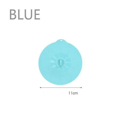 Universal Silicone Spill Stopper Lid – Reusable Pot & Bowl Cover