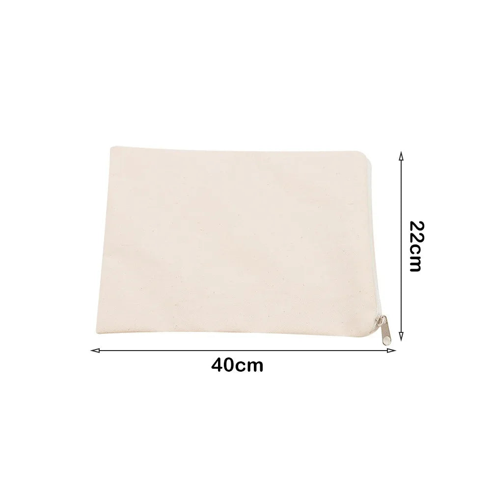 Reusable Fillable Cotton Heating Pad Bag | Zipper Warming Pouch