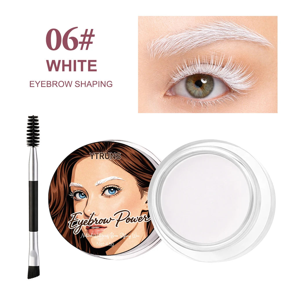 YTRUNS Tinted Brow Gel – 6 Colors Waterproof Eyebrow Mascara