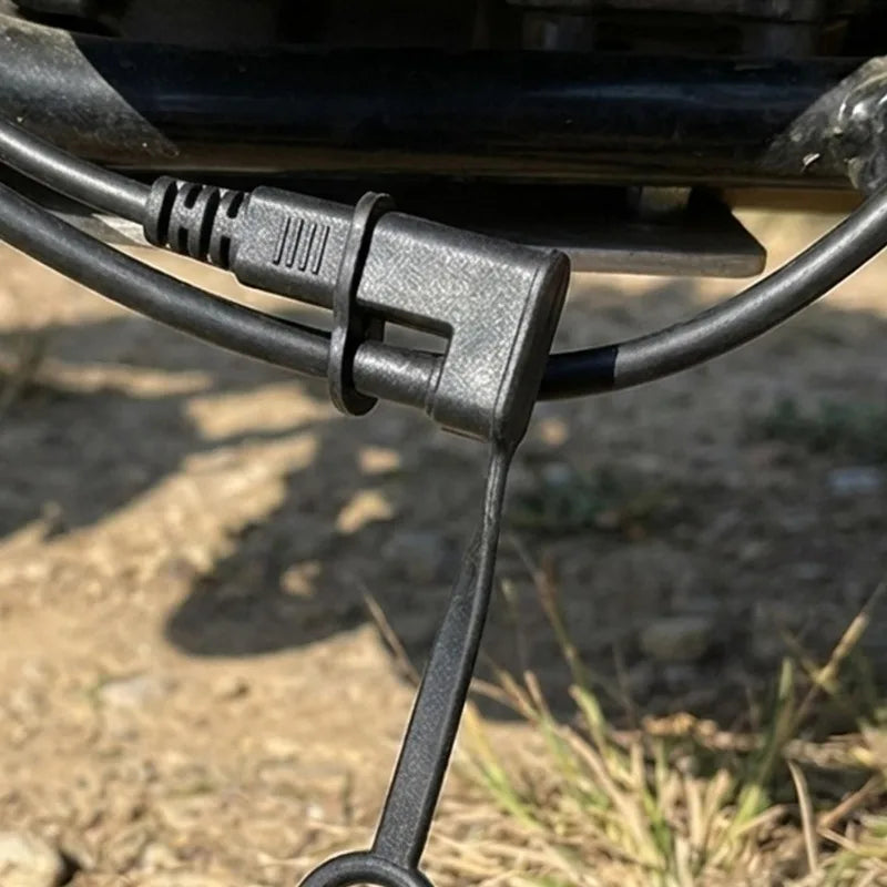 SAE Dust Cap – Waterproof 2-Pin Rubber Connector Cover