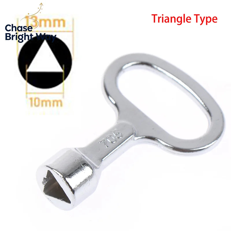 Triangle Socket Key – Zinc Alloy Cabinet & Panel Wrench
