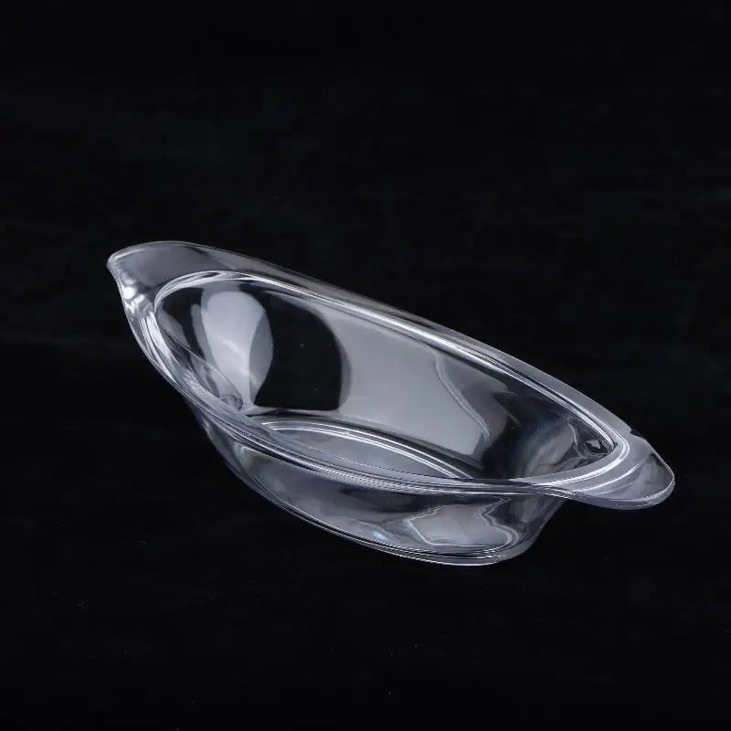 Acrylic Banana Split Bowl – Ice Cream Sundae Serving Dish