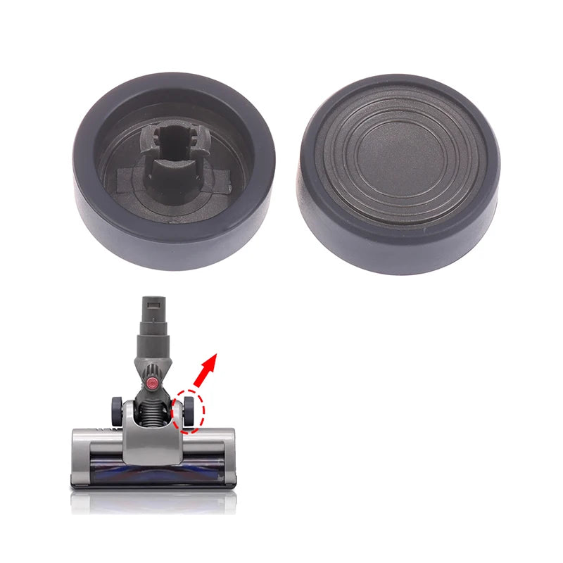 Vacuum Cleaner Replacement Brush Wheels – 1 or 2 Pack