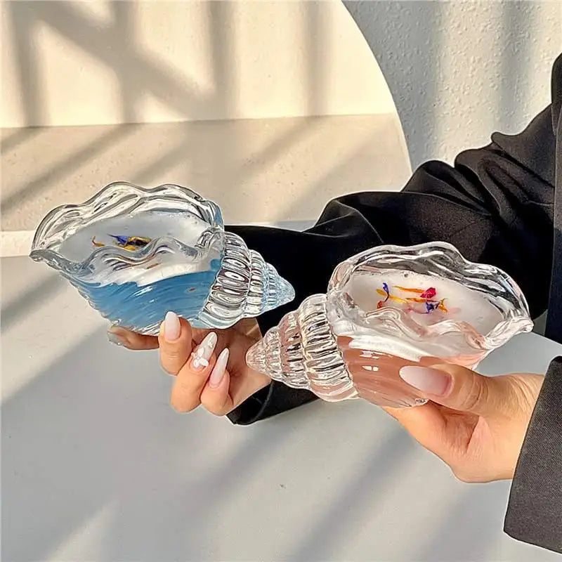 Conch Cocktail Glass – Coastal Creative Glassware for Drinks