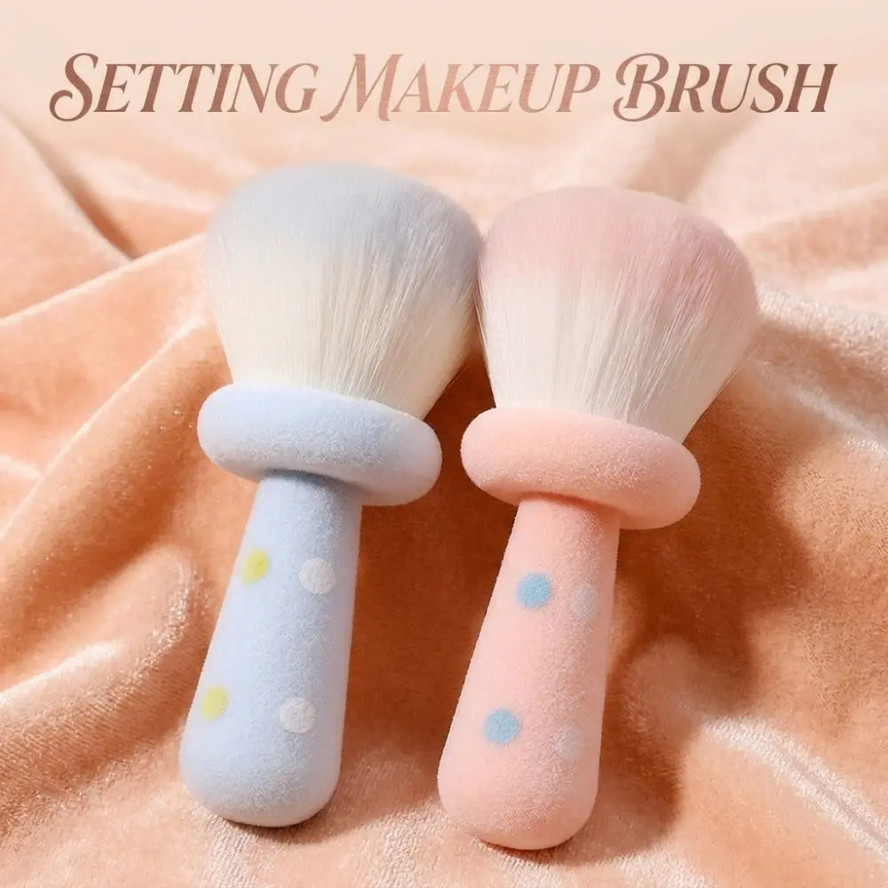 Mushroom-Head Powder Makeup Brush – Dense Loose Powder & Blush