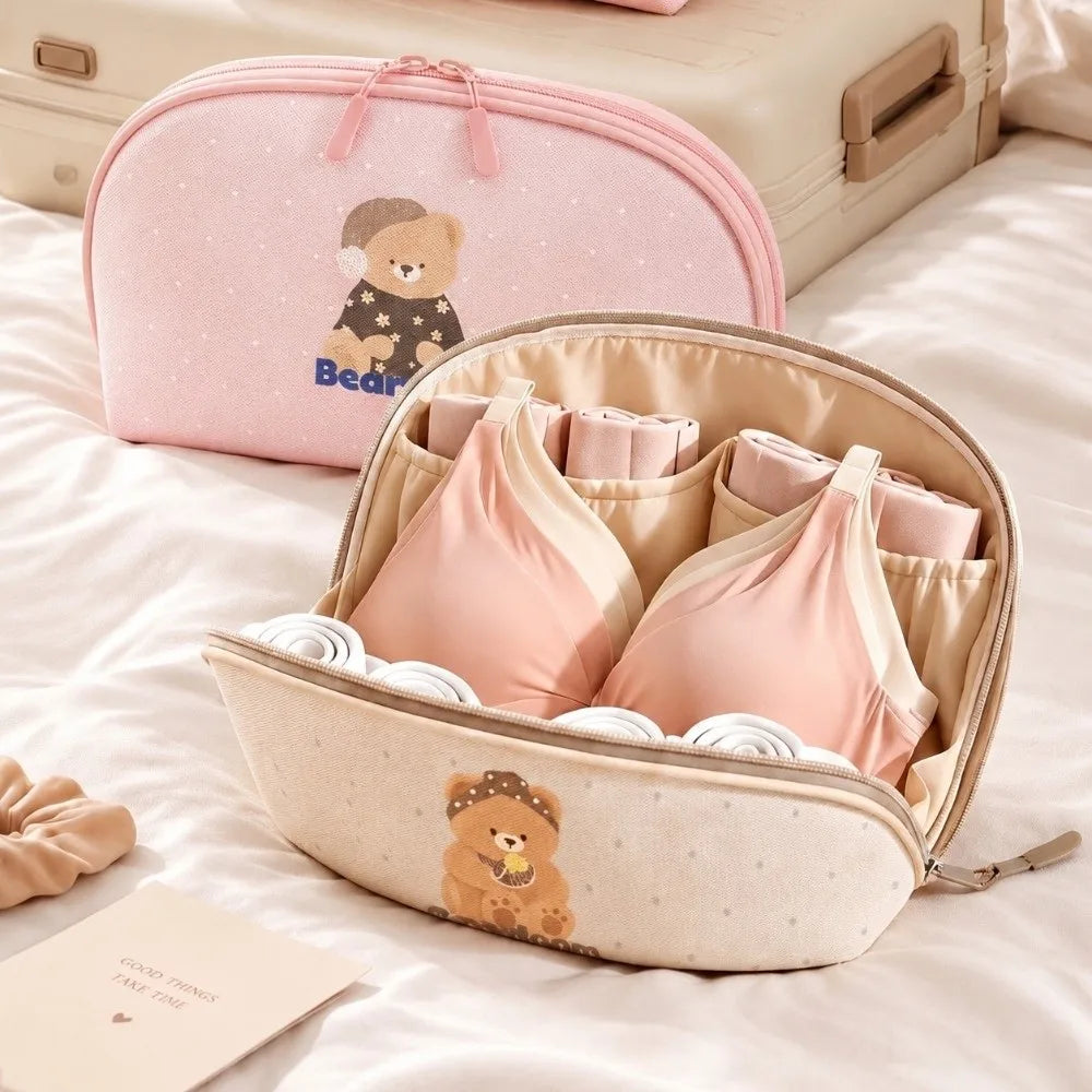 3-in-1 Underwear & Clothing Storage Bag Set – Portable Organizer