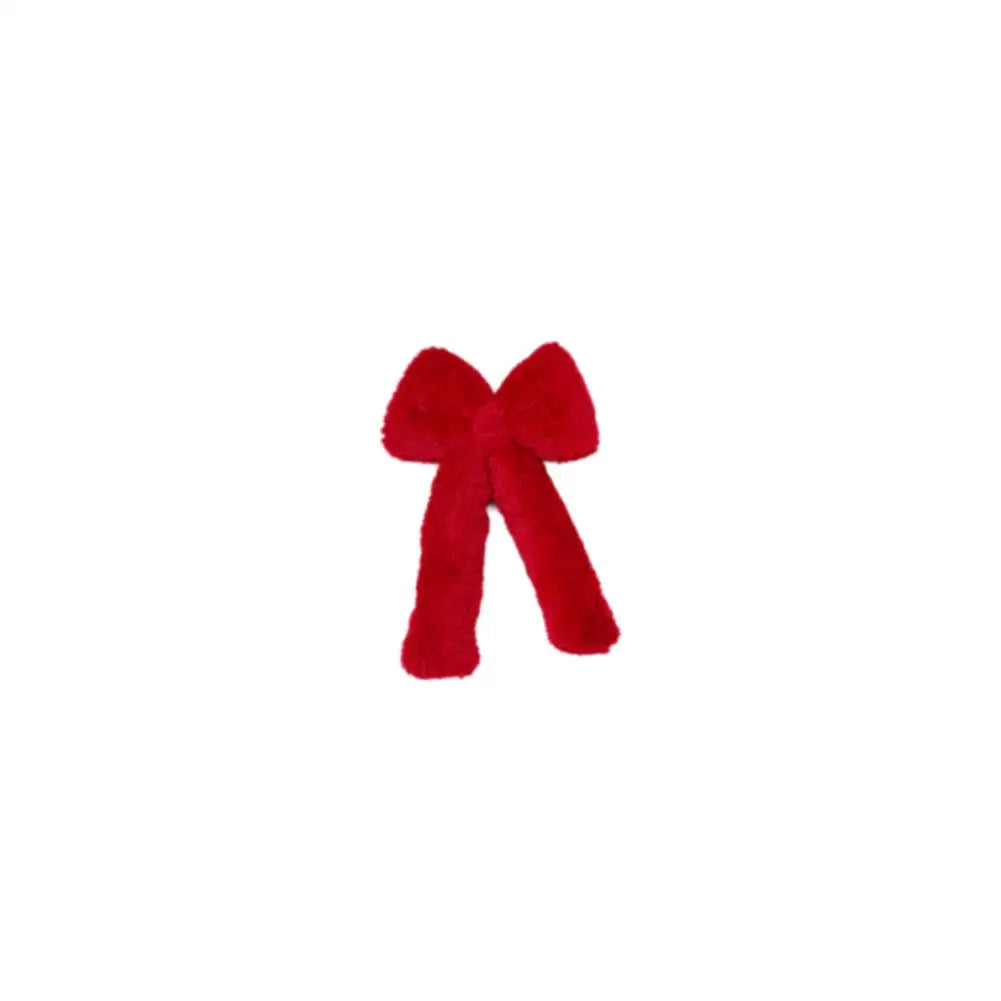 Velvet Bow Christmas Ornament – Tree Topper & Hanging Decor