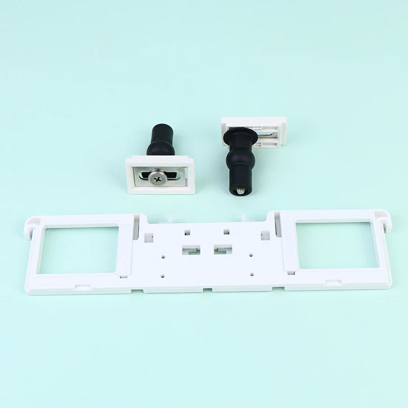 Toilet Seat Fixing Plate Buckle & Expansion Screws Kit