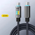 100W USB-C to USB-C Fast Charging Cable – 1.5M Braided
