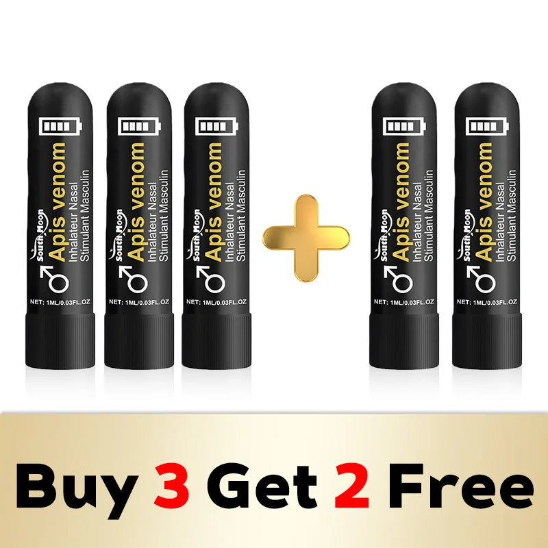 Men's Nasal Inhaler Stick – Cooling Mint & Bee Venom Formula