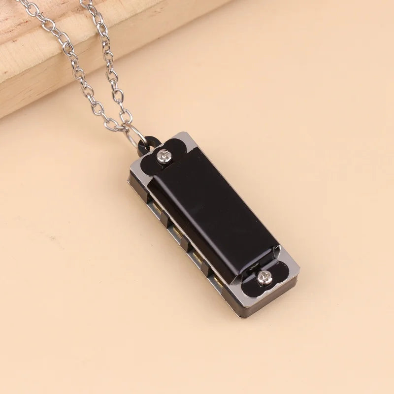 Mini Necklace Harmonica – 4-Hole 8-Tone Kids Music Gift