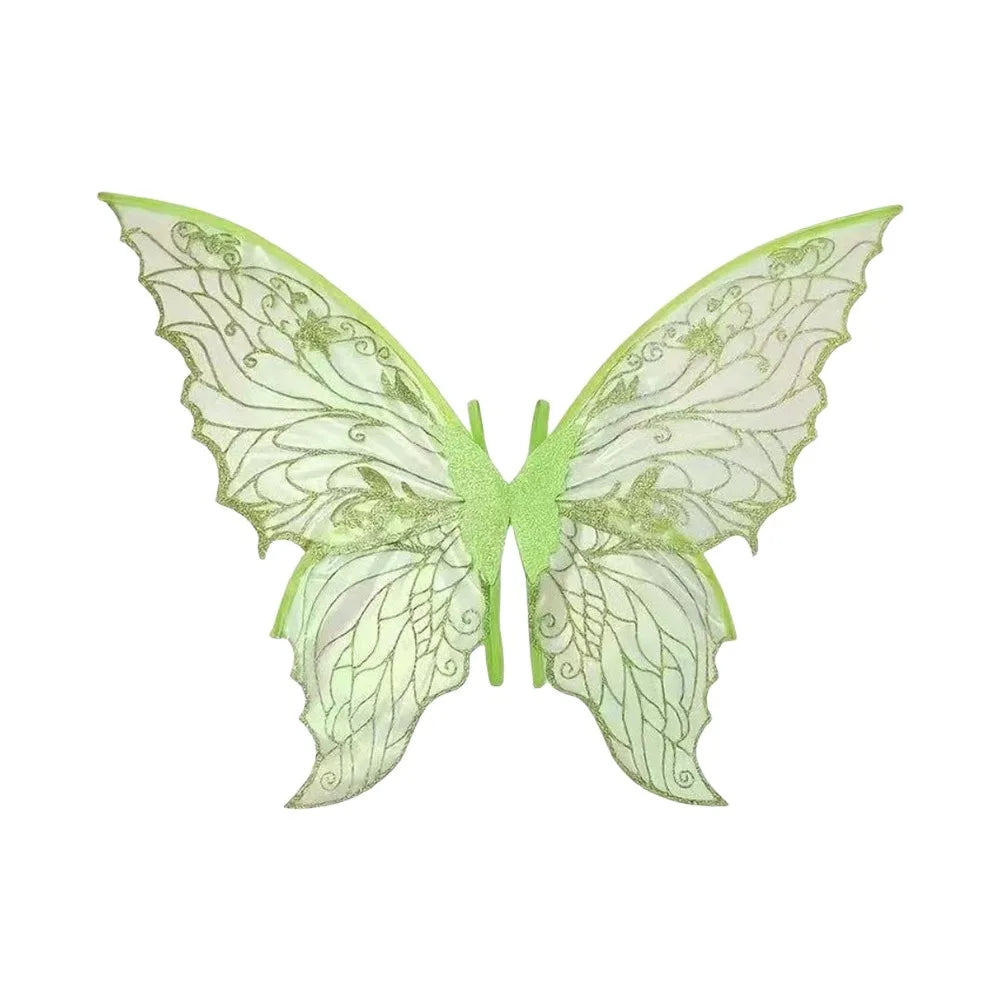 Sparkling Organza Fairy Wings – Princess Butterfly Dress Up