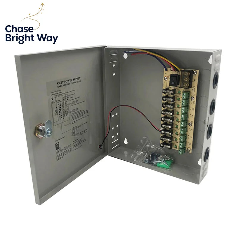 9/18-Way PCB Terminal DC Power Distribution Board – 24V