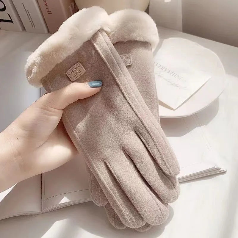 Women's Winter Touch Screen Gloves – Warm Full Finger Mittens