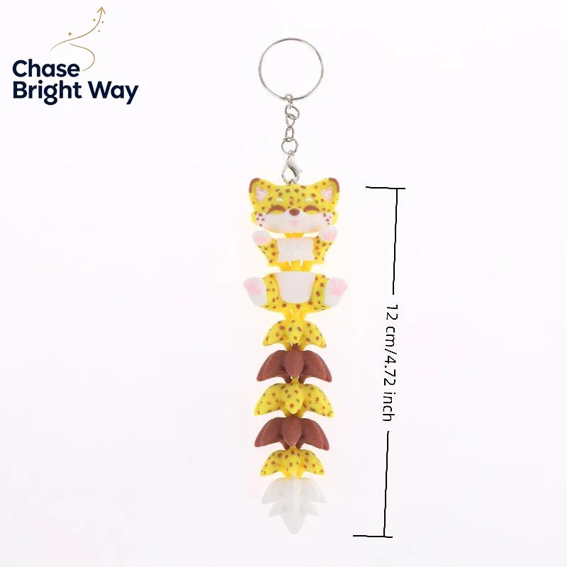 3D Printed Articulated Animal Ornament – Hanging Decoration